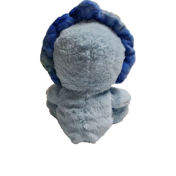 PUBLIX Toy Blue Triceratops Plush Stuffed Animal 9" Super Soft - Picture 3 of 6